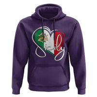 Sicily Palermo Italy Medusa Sicilia Heart Italian Flag Hoodie - Wonder Print Shop