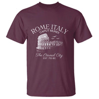 Rome Colosseum Italy T Shirt Caput Mindi The Eternal City Amphitheatre Ancient - Wonder Print Shop