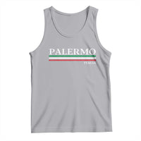 Palermo Sicily Italian Flag Souvenirs Sicilia Italia Tank Top - Wonder Print Shop