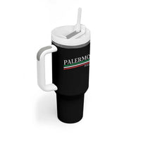 Palermo Sicily Italian Flag Souvenirs Sicilia Italia Tumbler With Handle - Wonder Print Shop