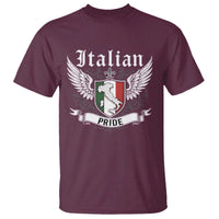 Italian Pride T Shirt Vintage Patriotic Italy Map - Wonder Print Shop