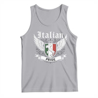 Italian Pride Tank Top Vintage Patriotic Italy Map - Wonder Print Shop