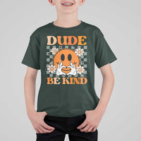 Anti Bullying Awareness T Shirt For Kid Dude Be Kind Unity Day Heart Daisy Flower - Wonder Print Shop