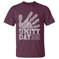Anti Bullying Awareness T Shirt Unity Day Together Against Bullying Hand - Wonder Print Shop