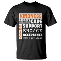 Anti Bullying Awareness T Shirt Kindness Respect Support Unity Day - Wonder Print Shop