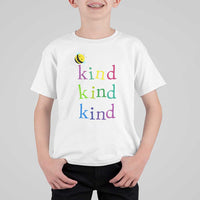 Unity Day T Shirt For Kid Be Kind Bee Orange Day Shirt Anti Bullying - Wonder Print Shop