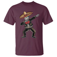 Day Of The Dead T Shirt Dabbing Sugar Skull Skeleton Mariachi - Wonder Print Shop