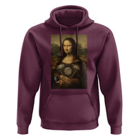 Funny Monalisa Rider Vintage Retro Motorcycle Engine Hoodie - Wonder Print Shop