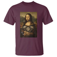 Funny Monalisa Rider Vintage Retro Motorcycle Engine T Shirt - Wonder Print Shop
