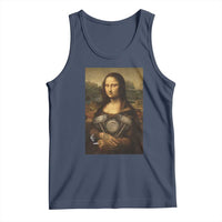 Funny Monalisa Rider Vintage Retro Motorcycle Engine Tank Top - Wonder Print Shop