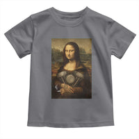 Funny Monalisa Rider Vintage Retro Motorcycle Engine Toddler T Shirt - Wonder Print Shop