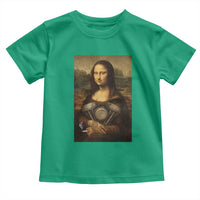 Funny Monalisa Rider Vintage Retro Motorcycle Engine Toddler T Shirt - Wonder Print Shop