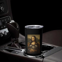 Funny Monalisa Rider Vintage Retro Motorcycle Engine Tumbler Cup - Wonder Print Shop