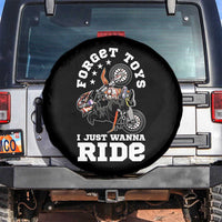 Dirt Bike Boys Spare Tire Cover Funny Forgive Toys I Just Wanna Ride Motocross Rider - Wonder Print Shop