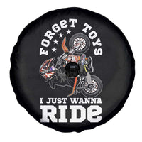 Dirt Bike Boys Spare Tire Cover Funny Forgive Toys I Just Wanna Ride Motocross Rider - Wonder Print Shop