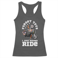 Dirt Bike Boys Racerback Tank Top Funny Forgive Toys I Just Wanna Ride Motocross Rider - Wonder Print Shop