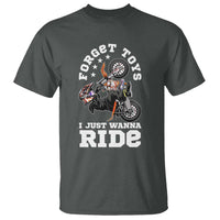 Dirt Bike Boys T Shirt Funny Forgive Toys I Just Wanna Ride Motocross Rider - Wonder Print Shop