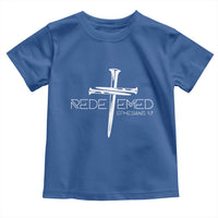 Redeemed Christian Vintage Ephesians Bible Verse Redemption Toddler T Shirt - Wonder Print Shop