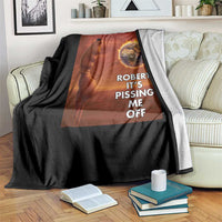 Funny Marcus Throw Blanket Robert Its Pissing Me Off Worm Meme - Wonder Print Shop