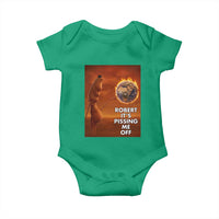 Funny Marcus Baby Onesie Robert Its Pissing Me Off Worm Meme - Wonder Print Shop