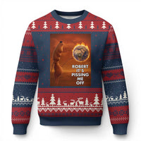 Funny Marcus Ugly Christmas Sweater Robert Its Pissing Me Off Worm Meme - Wonder Print Shop