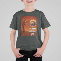 Funny Marcus T Shirt For Kid Robert Its Pissing Me Off Worm Meme - Wonder Print Shop