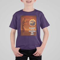 Funny Marcus T Shirt For Kid Robert Its Pissing Me Off Worm Meme - Wonder Print Shop