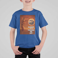 Funny Marcus T Shirt For Kid Robert Its Pissing Me Off Worm Meme - Wonder Print Shop