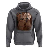 Three Marcus The Worm Moon Hoodie Funny Weird Cursed Meme - Wonder Print Shop