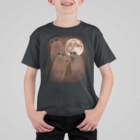 Three Marcus The Worm Moon T Shirt For Kid Funny Weird Cursed Meme - Wonder Print Shop