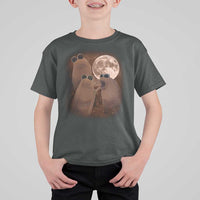 Three Marcus The Worm Moon T Shirt For Kid Funny Weird Cursed Meme - Wonder Print Shop