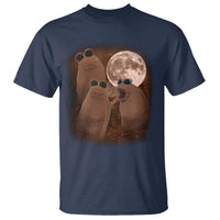 Three Marcus The Worm Moon T Shirt Funny Weird Cursed Meme - Wonder Print Shop