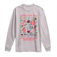 Jesus Is My Jam And I Am Here To Spread It Long Sleeve Shirt Christian Faith - Wonder Print Shop