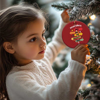 Dear Santa They Are The Naughty Ones Christmas Ornament - Wonder Print Shop