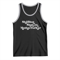 Funny Shabbat Shalom Motherfucker Tank Top Jewish Kosher - Wonder Print Shop