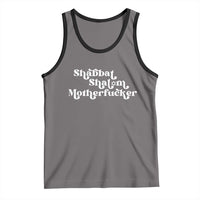 Funny Shabbat Shalom Motherfucker Tank Top Jewish Kosher - Wonder Print Shop