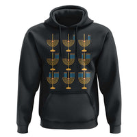 Funny Hanukkah Menorah Chanukah Jewish Holiday Hoodie