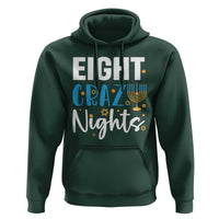 Funny Hanukkah Eight Crazy Nights Hoodie Menorah David Stars