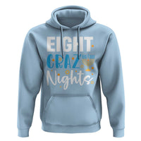 Funny Hanukkah Eight Crazy Nights Hoodie Menorah David Stars