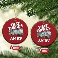Funny Xmas Movie Christmas Ornament That There's An RV Led Lights Camping Motorhome - Wonder Print Shop
