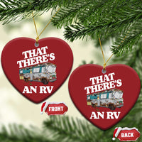 Funny Xmas Movie Christmas Ornament That There's An RV Led Lights Camping Motorhome - Wonder Print Shop