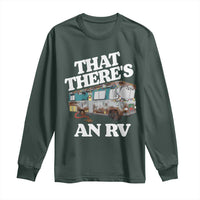 Funny Christmas Movie Long Sleeve Shirt That There's An RV Led Lights Camping Motorhome