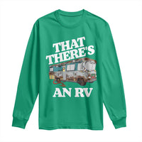 Funny Christmas Movie Long Sleeve Shirt That There's An RV Led Lights Camping Motorhome