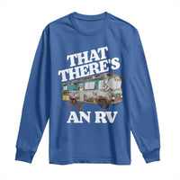 Funny Christmas Movie Long Sleeve Shirt That There's An RV Led Lights Camping Motorhome