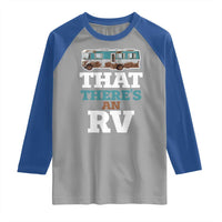 Funny Christmas Movie Raglan Shirt That There's An RV Camping Car Motorhome - Wonder Print Shop