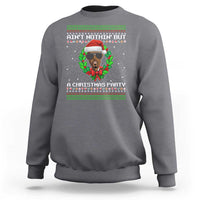Funny Diddy Ain't Nothin' But A Christmas Party Sweatshirt - Wonder Print Shop