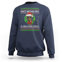 Funny Diddy Ain't Nothin' But A Christmas Party Sweatshirt - Wonder Print Shop