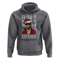 Funny Dirty Santa Diddy Merry Fitmas Hoodie