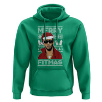 Funny Dirty Santa Diddy Merry Fitmas Hoodie
