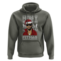 Funny Dirty Santa Diddy Merry Fitmas Hoodie